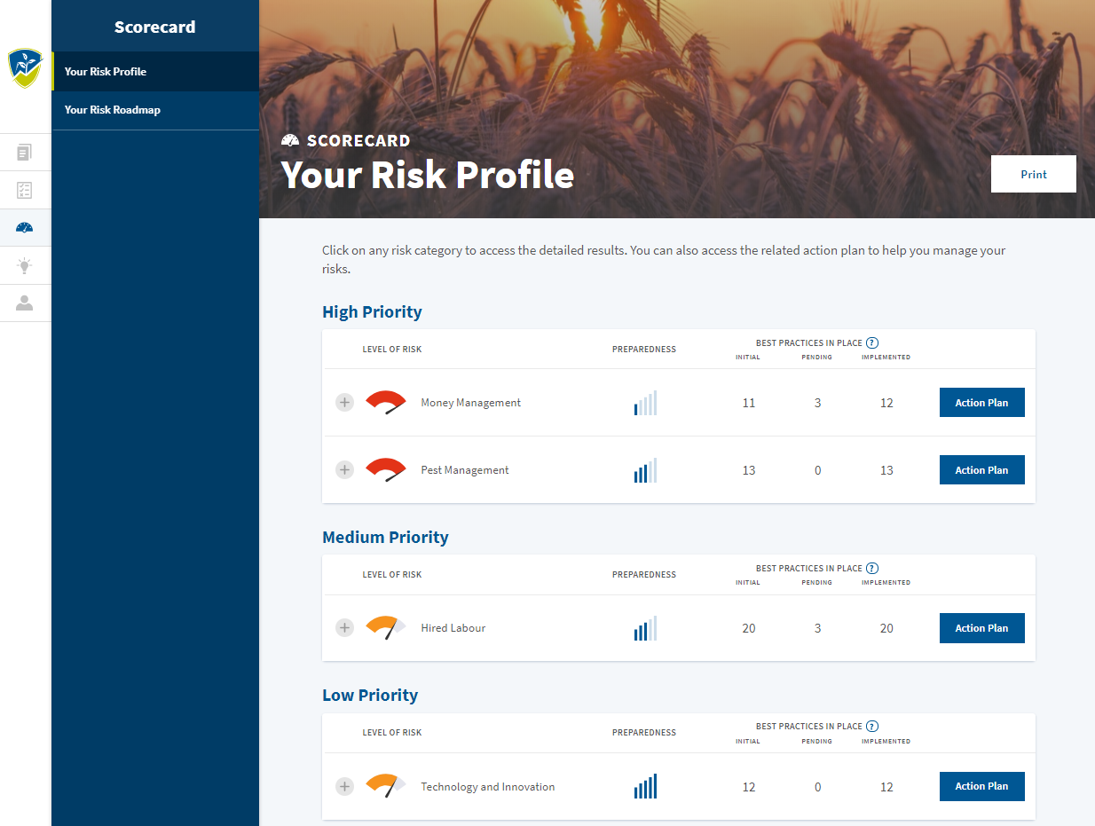 New Online Tool to Help Canadian Farmers Manage Risk